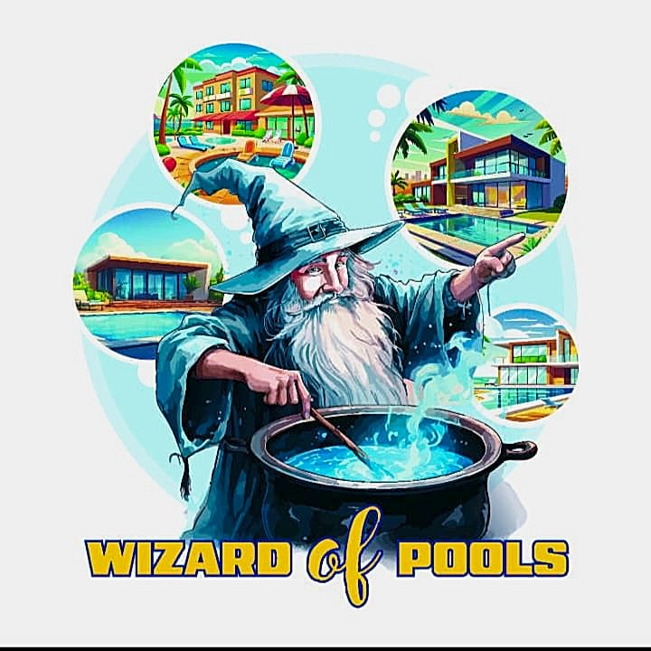 Wizard of Pools Logo